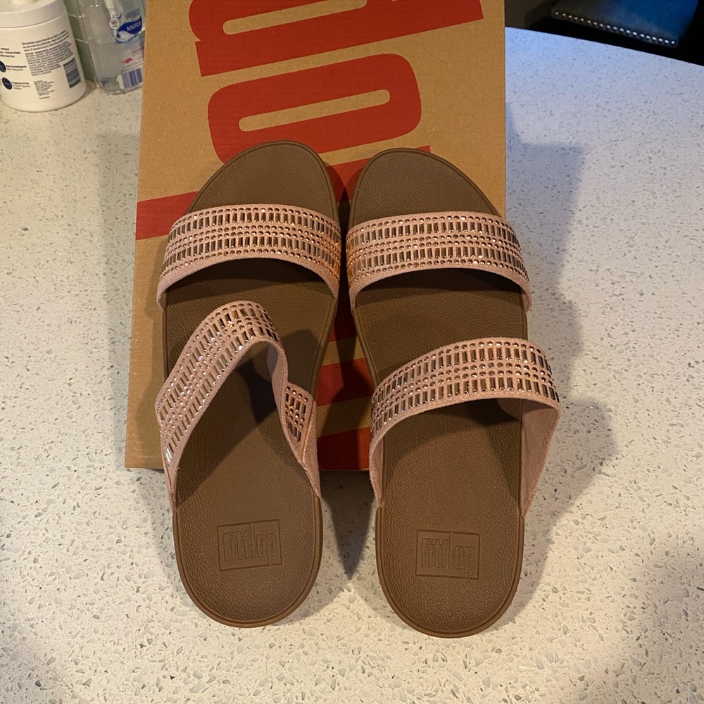 Fitflops Incaststone Slide Sandals NIB